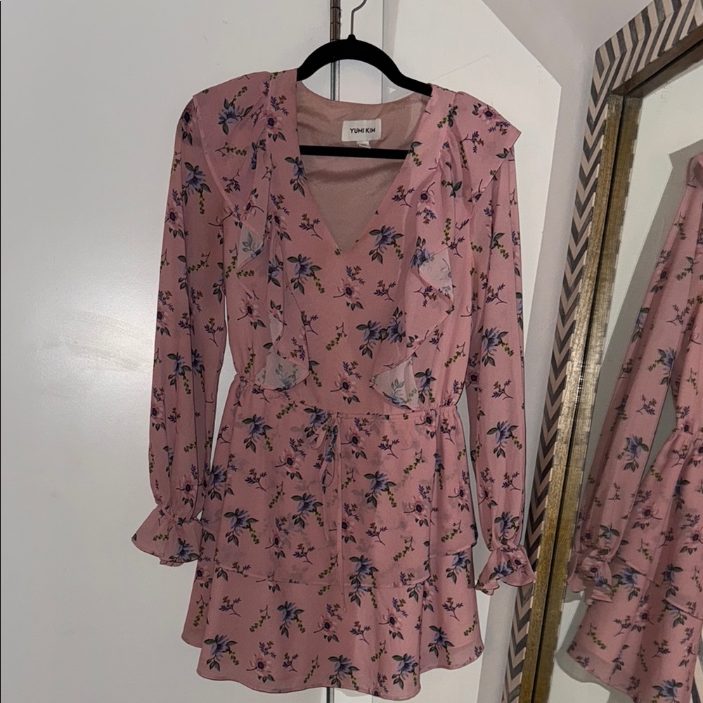 Pink Floral Dress